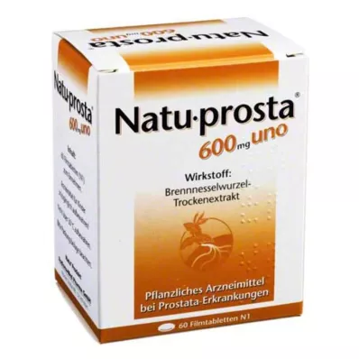 NATUPROSTA 600 mg uno filmdrasjerte tabletter, 60 stk NATUPROSTA 600 mg uno filmdrasjerte tabletter, 60 stk