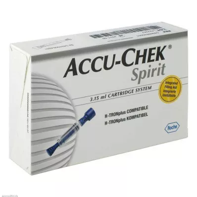 ACCU-CHEK Spirit 3,15 ml ampullesystem, 5 stk ACCU-CHEK Spirit 3,15 ml ampullesystem, 5 stk