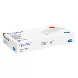 EYCOPAD Usterile øyekompresser 56x70 mm, 50 stk