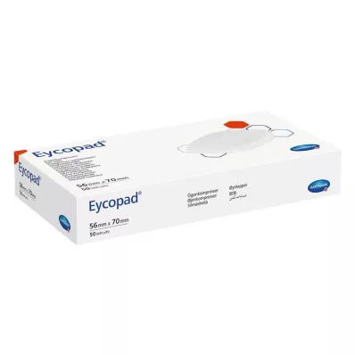 EYCOPAD Usterile øyekompresser 56x70 mm, 50 stk EYCOPAD Usterile øyekompresser 56x70 mm, 50 stk