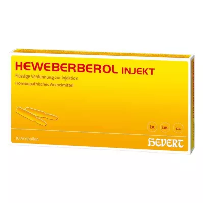 HEWEBERBEROL injeksjonsampuller, 10 stk HEWEBERBEROL injeksjonsampuller, 10 stk