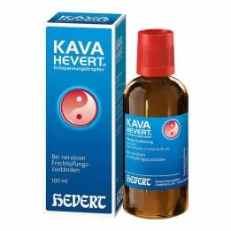 KAVA HEVERT Avslappingsdråper, 100 ml