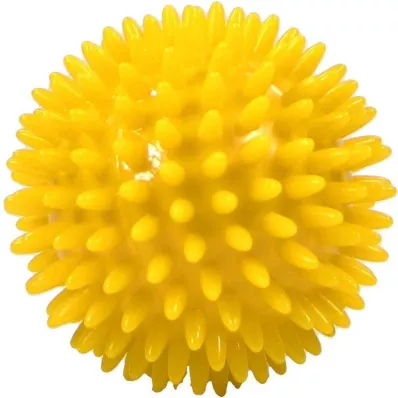 MASSAGEBALL Pinnsvinball 8 cm gul, 1 stk MASSAGEBALL Pinnsvinball 8 cm gul, 1 stk