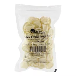 FINGERLING Latex OP Størrelse 3, 100 stk
