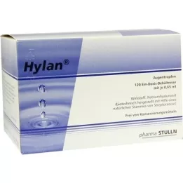 HYLAN 0,65 ml øyedråper, 120 stk