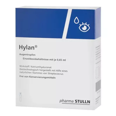 HYLAN 0,65 ml øyedråper, 120 stk
