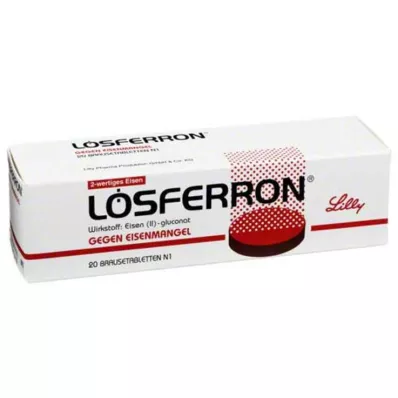LÖSFERRON Brusetabletter, 20 stk LÖSFERRON Brusetabletter, 20 stk