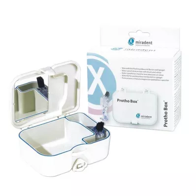 MIRADENT Oppbevaringsboks for proteser Protho Box, 1 stk MIRADENT Oppbevaringsboks for proteser Protho Box, 1 stk