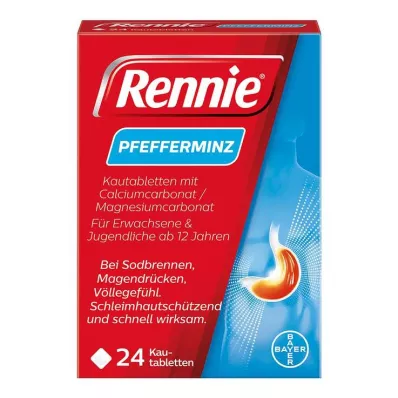 RENNIE Tyggetabletter, 24 stk RENNIE Tyggetabletter, 24 stk