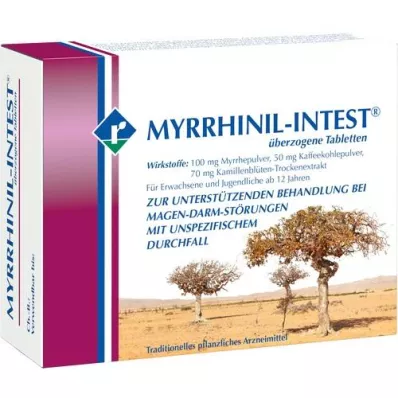 MYRRHINIL INTEST Belagte tabletter, 100 stk