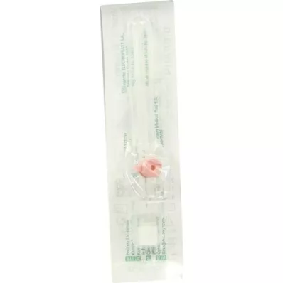 VASOFIX Brunt rør 20 G 33 mm rosa, 1 stk