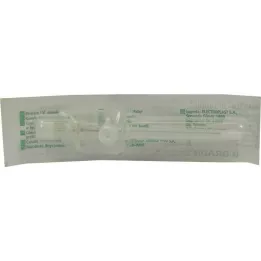 VASOFIX Brun slange 17 G 45 mm hvit, 1 stk