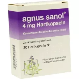 AGNUS SANOL Harde kapsler, 30 stk