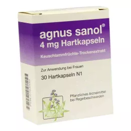 AGNUS SANOL Harde kapsler, 30 stk