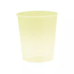 EINNEHMEGLAS Plast 30 ml gul, 10 stk