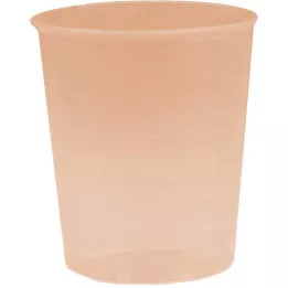 EINNEHMEGLAS Plast 30 ml rød, 10 stk