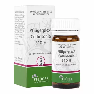 PFLÜGERPLEX Collinsonia 310 H tabletter, 100 stk PFLÜGERPLEX Collinsonia 310 H tabletter, 100 stk