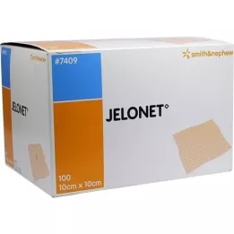 JELONET Parafinbind 10x10 cm sterilt, 100 stk