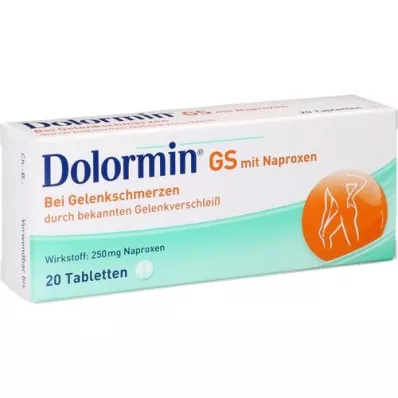 DOLORMIN GS med Naproxen tabletter, 20 stk