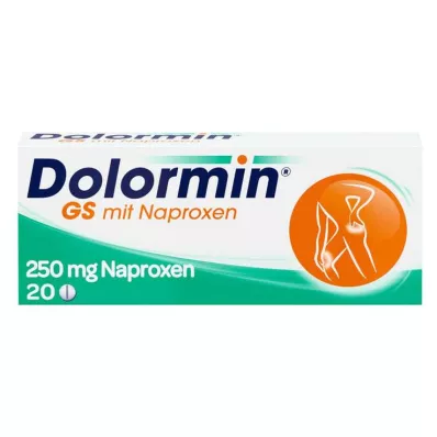 DOLORMIN GS med Naproxen tabletter, 20 stk DOLORMIN GS med Naproxen tabletter, 20 stk