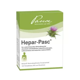 HEPAR PASC Filmdrasjerte tabletter, 100 stk
