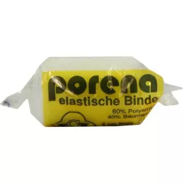 PORENA elastisk gasbind 4 cm hvitt med cello, 1 stk