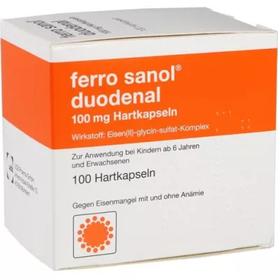 FERRO SANOL duodenal hard caps.m.msr.overz.pell., 100 stk