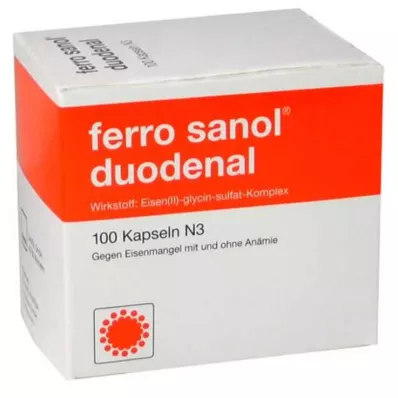 FERRO SANOL duodenal hard caps.m.msr.overz.pell., 100 stk