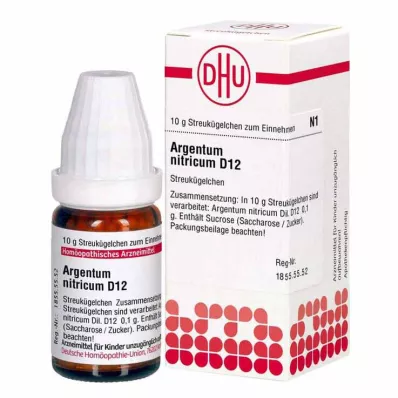 ARGENTUM NITRICUM D 12 globuler, 10 g ARGENTUM NITRICUM D 12 globuler, 10 g