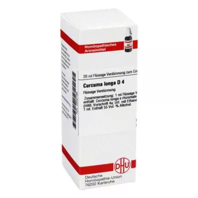 CURCUMA LONGA D 4 fortynning, 20 ml CURCUMA LONGA D 4 fortynning, 20 ml