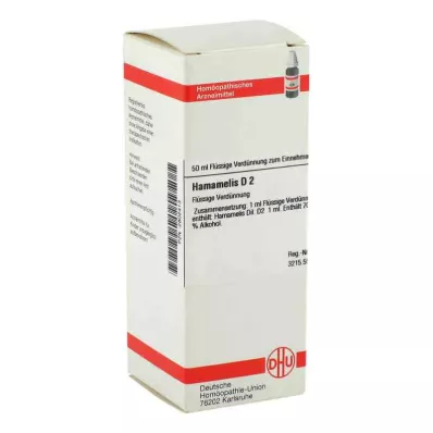 HAMAMELIS D 2 Fortynning, 50 ml