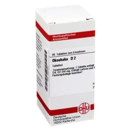 OKOUBAKA D 2 tabletter, 80 stk