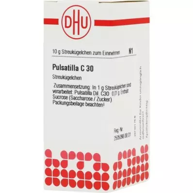 PULSATILLA C 30 globuler, 10 g