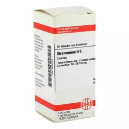 STRAMONIUM D 6 tabletter, 80 stk