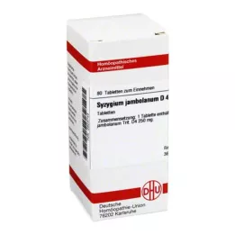 SYZYGIUM JAMBOLANUM D 4 tabletter, 80 stk
