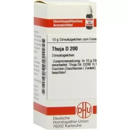 THUJA D 200 globuler, 10 g