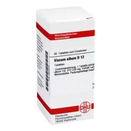 VISCUM ALBUM D 12 tabletter, 80 stk