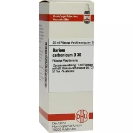 BARIUM CARBONICUM D 30 Fortynning, 20 ml