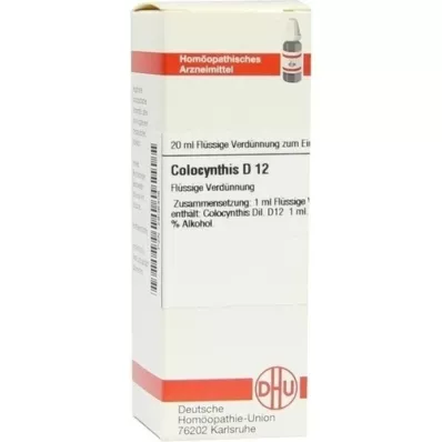 COLOCYNTHIS D 12 Fortynning, 20 ml