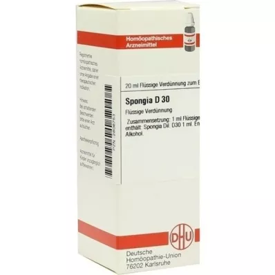 SPONGIA D 30 Fortynning, 20 ml