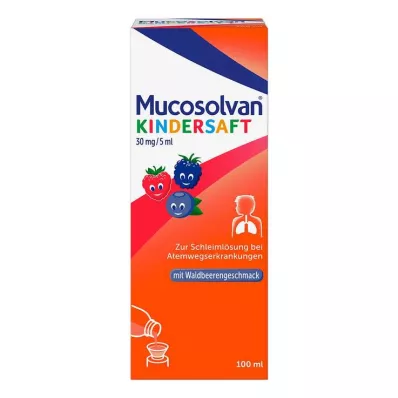 MUCOSOLVAN Barnesaft 30 mg/5 ml, 100 ml