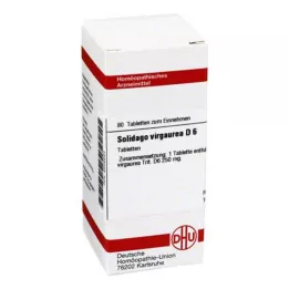 SOLIDAGO VIRGAUREA D 6 tabletter, 80 stk