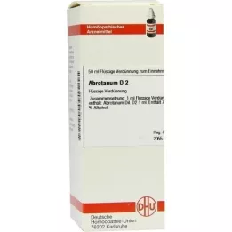 ABROTANUM D 2 Fortynning, 50 ml