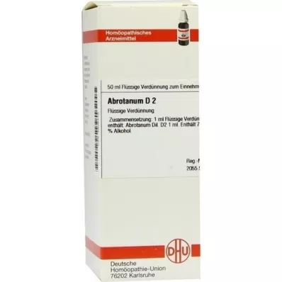 ABROTANUM D 2 Fortynning, 50 ml