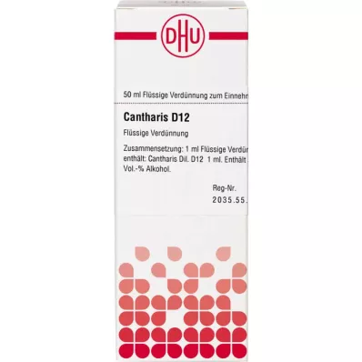 CANTHARIS D 12 Fortynning, 50 ml
