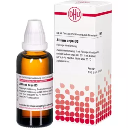 ALLIUM CEPA D 3 Fortynning, 50 ml