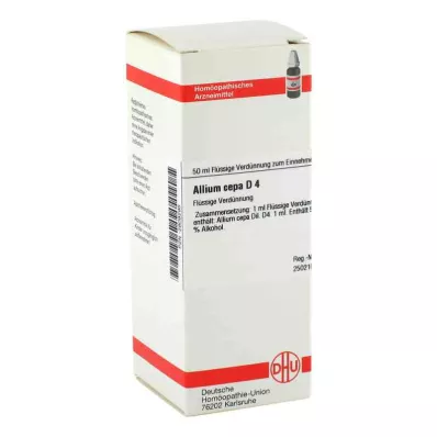 ALLIUM CEPA D 4 fortynning, 50 ml