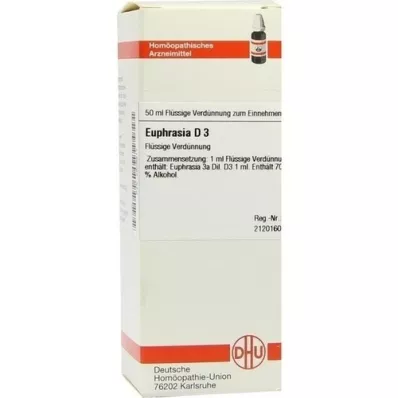 EUPHRASIA D 3 Fortynning, 50 ml