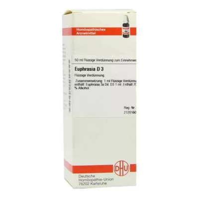 EUPHRASIA D 3 Fortynning, 50 ml