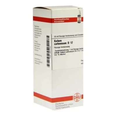 Kalium Carbonicum D12 Fortynning (50 ml) Kalium Carbonicum D12 Fortynning (50 ml)